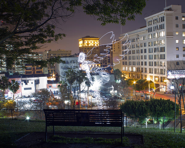 500 Days Of Summer Bench Print