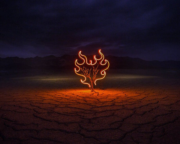 On Fire Print