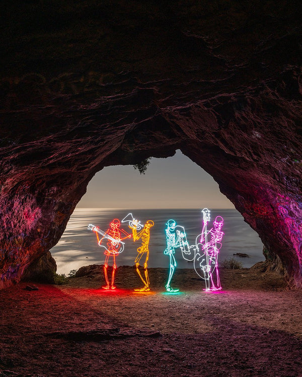 Cave Band Print