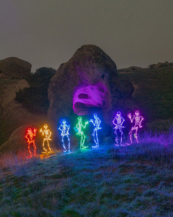 Cave Rock Skeletons Print