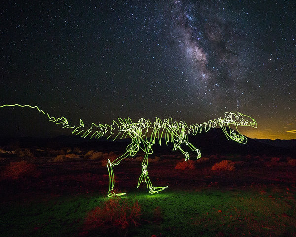 Cosmic T Rex Print