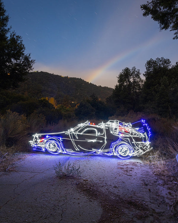 DeLorean Print