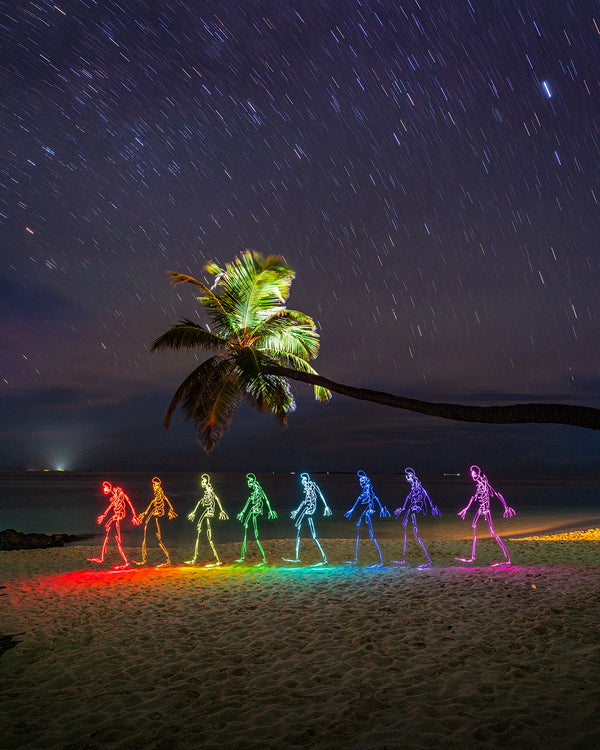 Island Skeletons Print