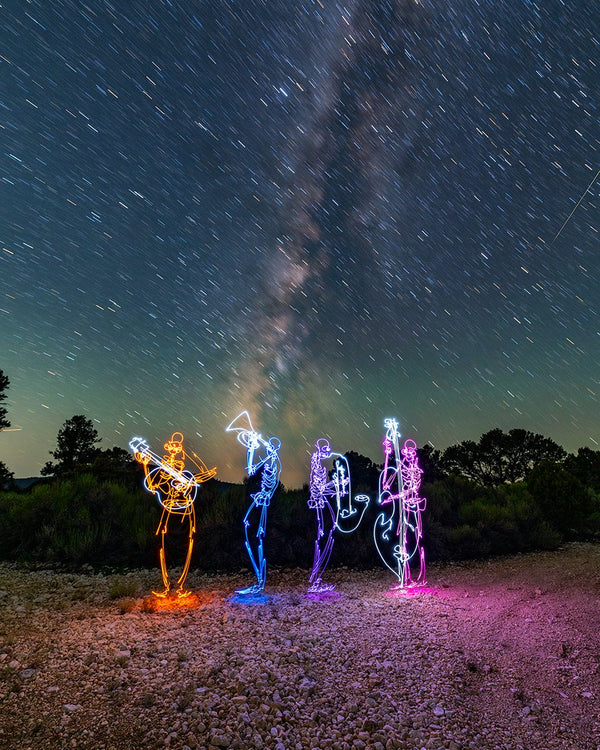 Meteor Band Print
