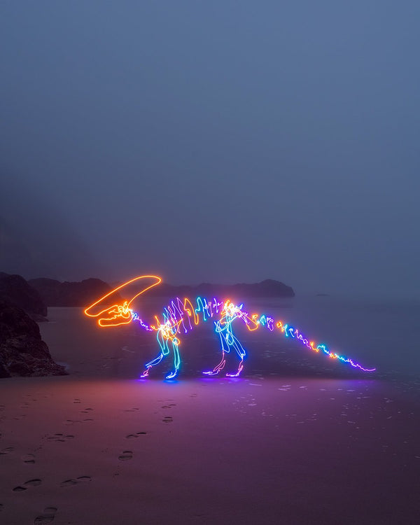Parasaurolophus Neptune Print