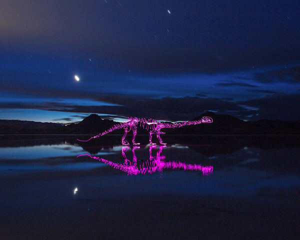 Bonneville Brontosaurus Print
