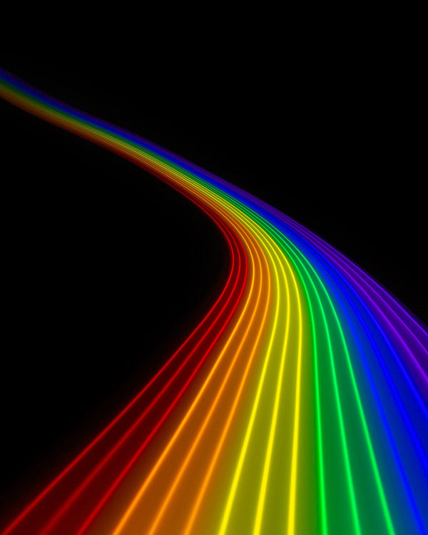 Rainbow Road Print