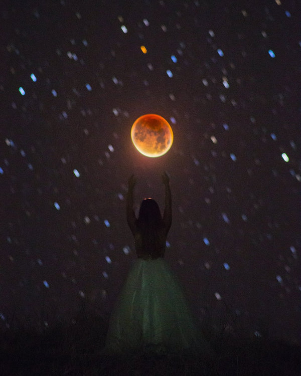 Reach For The Moon Print