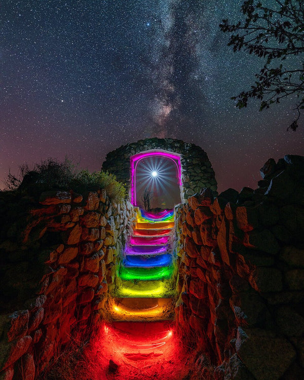 Stairway to the Stars Print