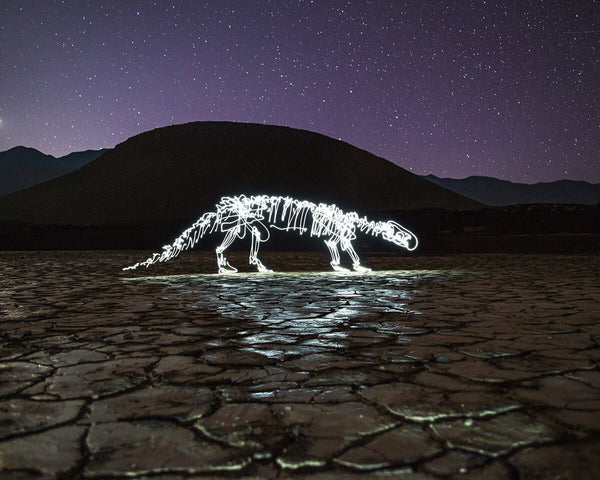 Volcanic Ankylosaurus Print