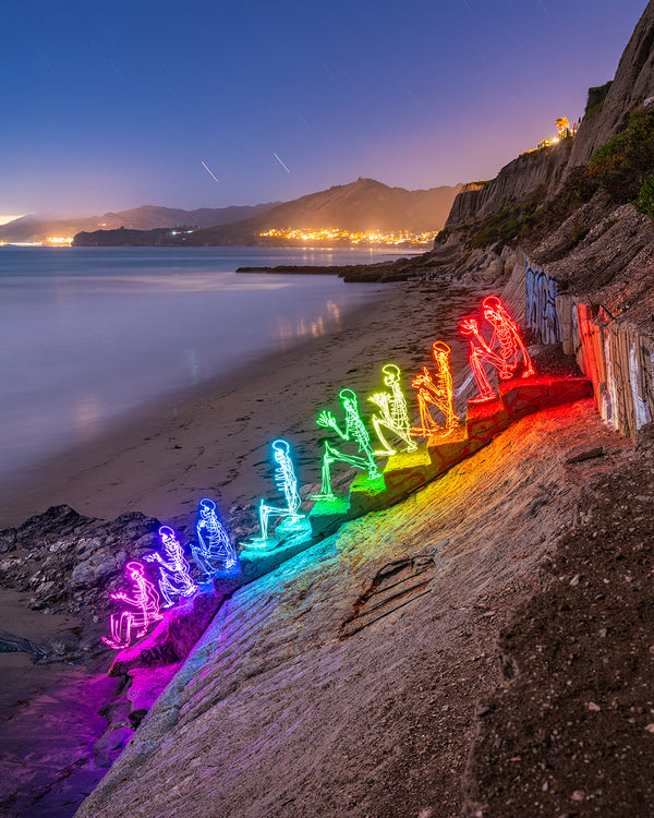 Watching The Tide Print