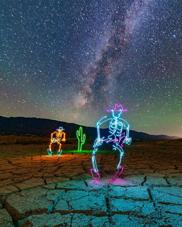 Wild West Duel Print