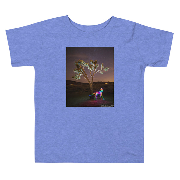 Neon Coyote Toddler Tee