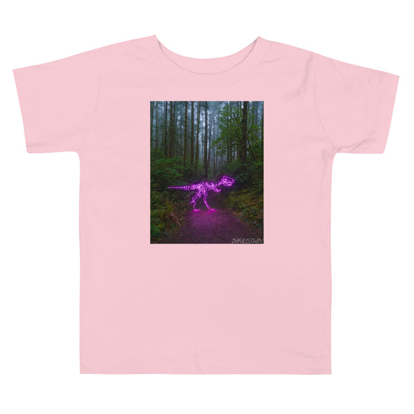 Pink T Rex Toddler Tee