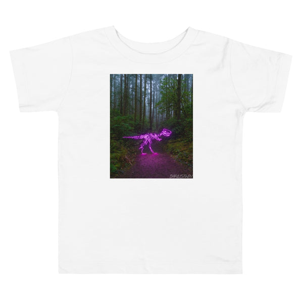 Pink T Rex Toddler Tee