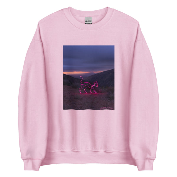 One Line Feline Sweatshirt