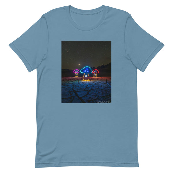 Cracked Earth Mushrooms Tee