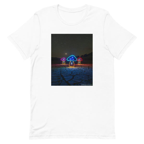 Cracked Earth Mushrooms Tee
