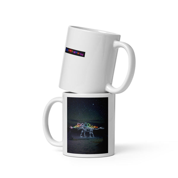 Stegosaurus in Space Mug