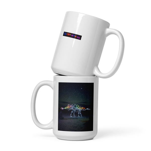 Stegosaurus in Space Mug