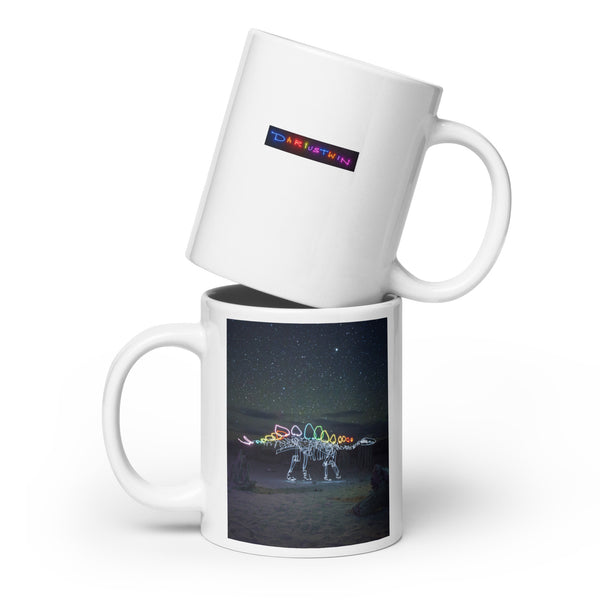 Stegosaurus in Space Mug