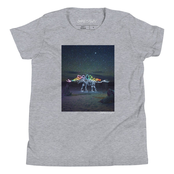 Stegosaurus in Space Youth Tee