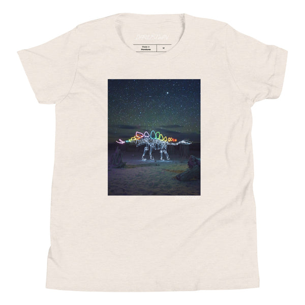 Stegosaurus in Space Youth Tee