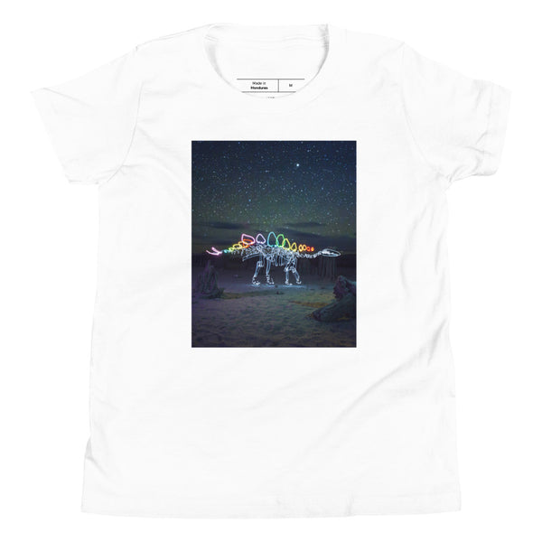Stegosaurus in Space Youth Tee