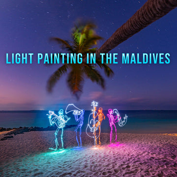 Light Painting in the Maldives: Tips, Challenges, and Night Sky Magic