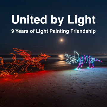 United by Light: 9 Years of Light Painting Friendship & Collaboration
