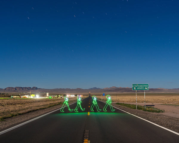 Alien Abbey Road Print