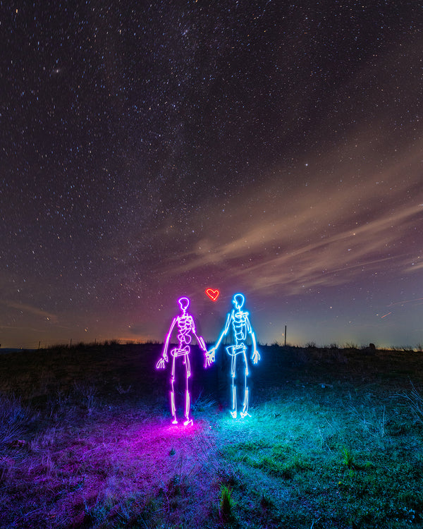 Aurora Love Print
