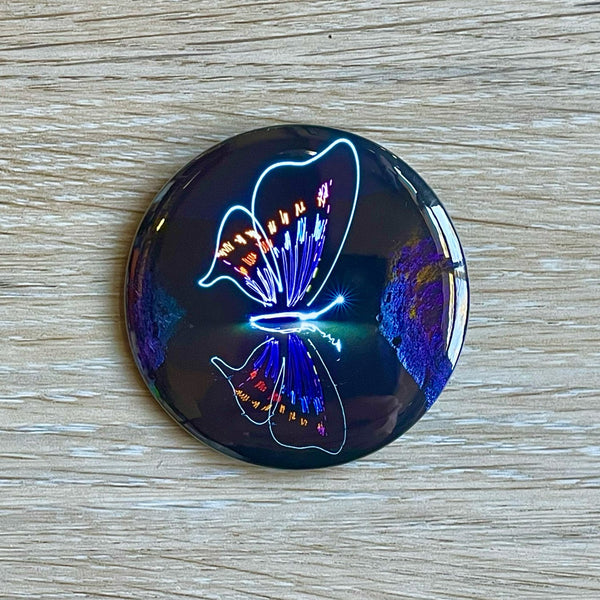 Butterfly Magnet or Button