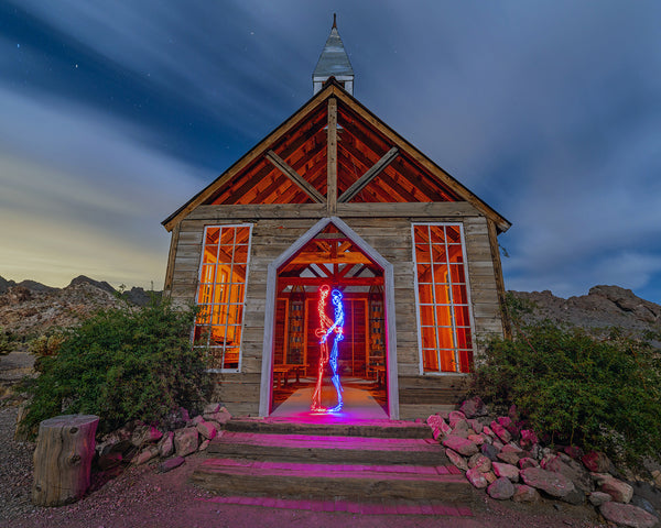 Chapel Skeletons Print