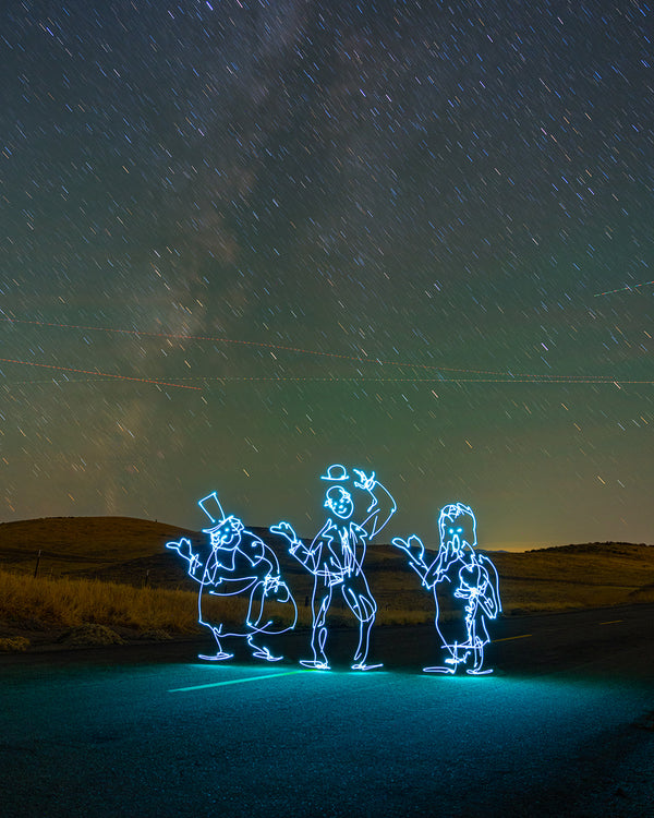Hitchhiking Ghosts Print