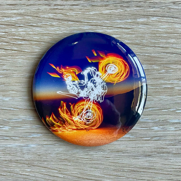 Night Rider Magnet or Button