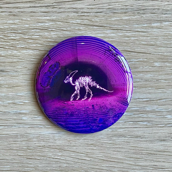 Parasaurolophus Magnet or Button