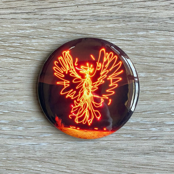 Phoenix Magnet or Button