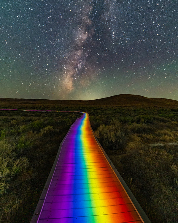 Rainbow Road II Print