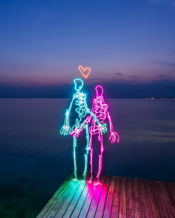 Sunset Lovers Print