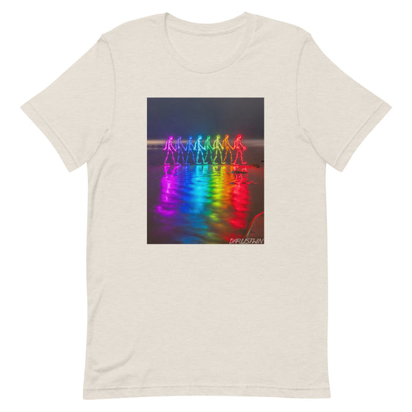 Rainbow Ripples Tee