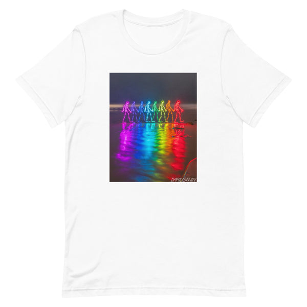 Rainbow Ripples Tee